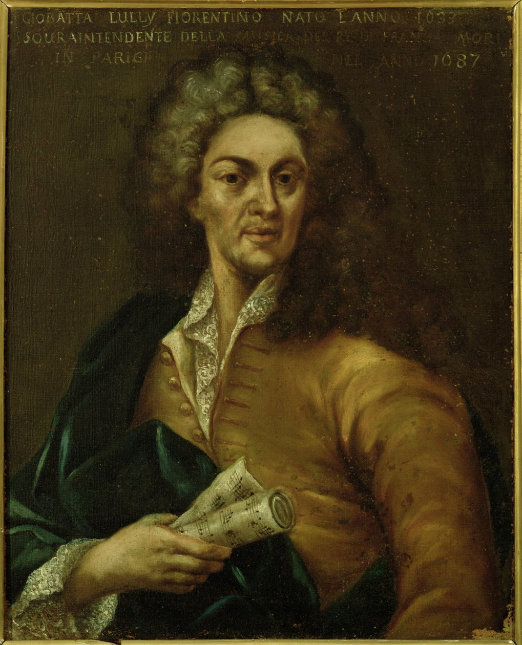 Jean-Baptiste Lully (1632-87) by Italian School