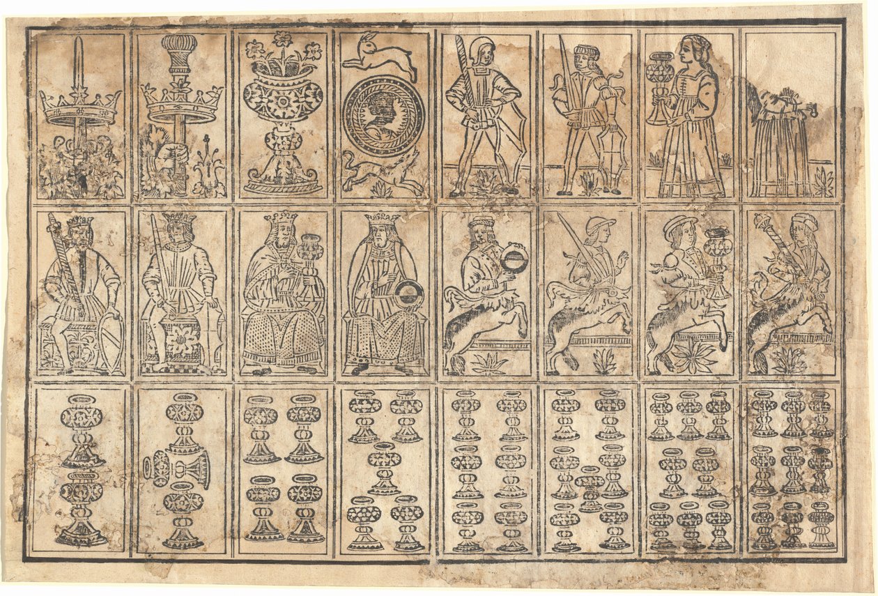 Oyun kağıtları by Italian 15th Century