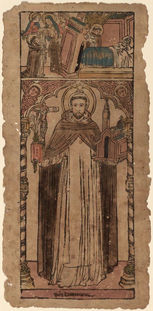 Aziz Dominik by Italian 15th Century