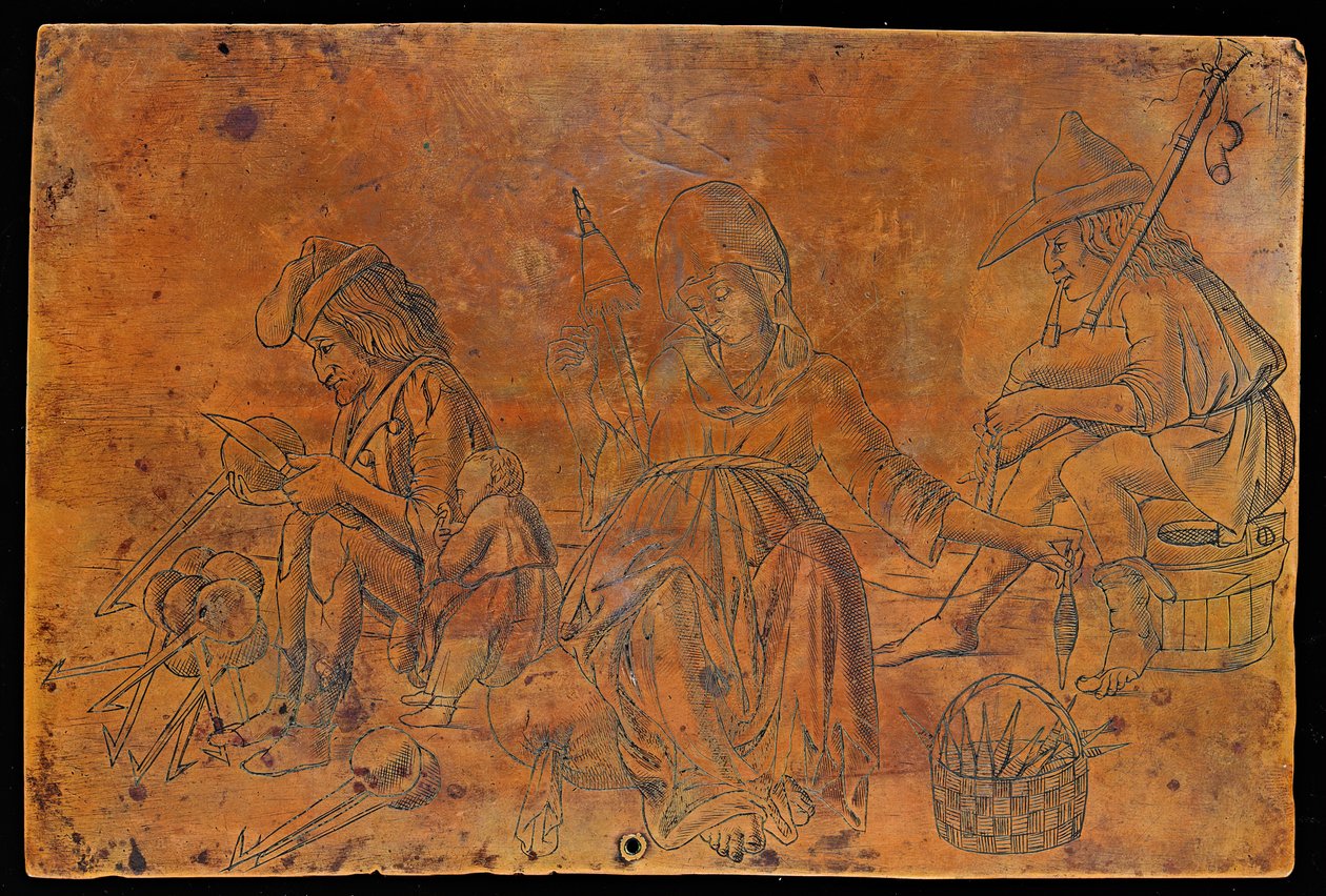 Çeşitli Meslekler [rekto] by Italian 15th Century