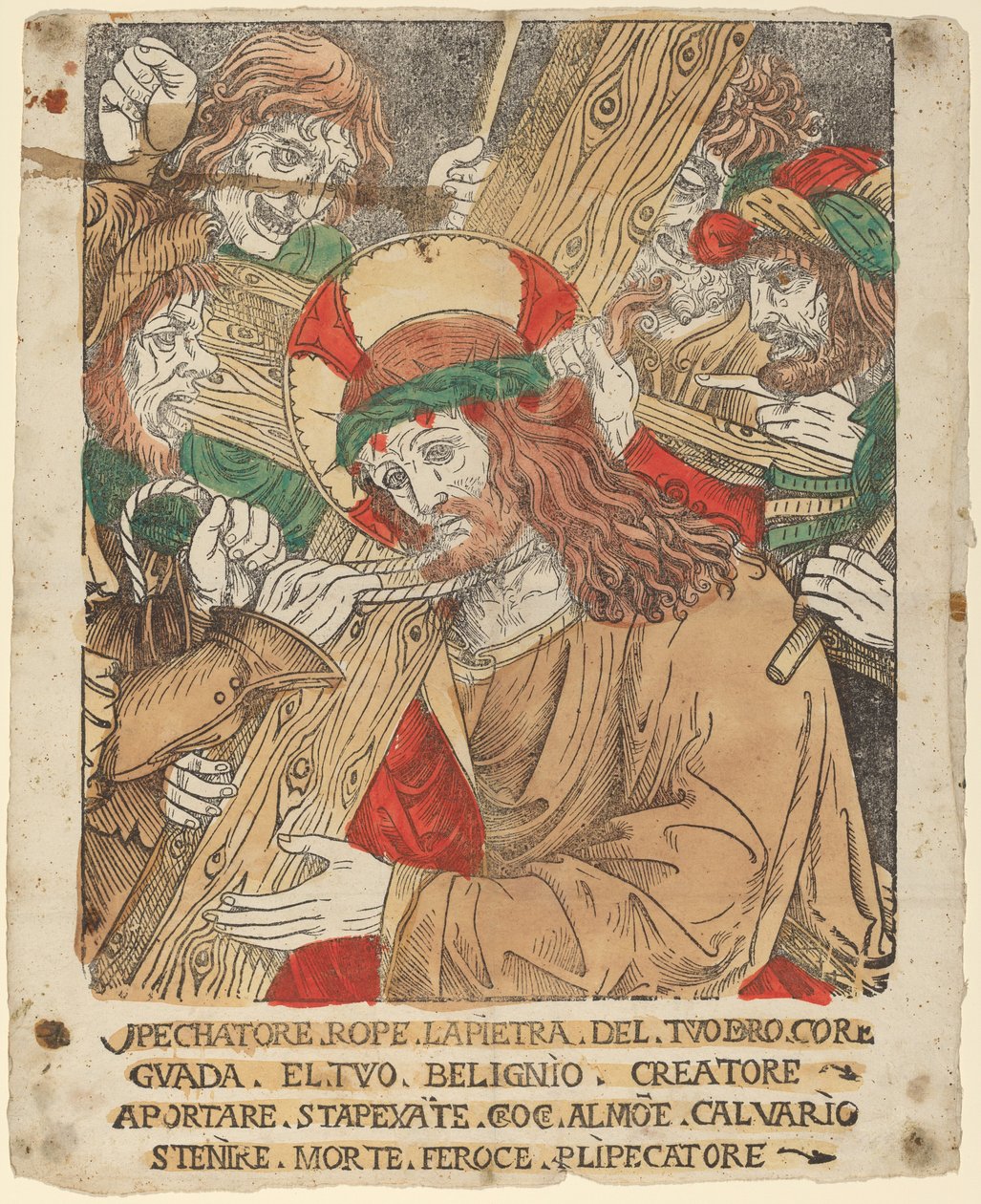 Haç Taşıyan İsa by Italian 16th Century