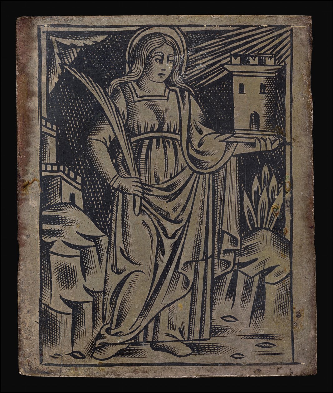 Aziz Barbara by Italian 16th Century