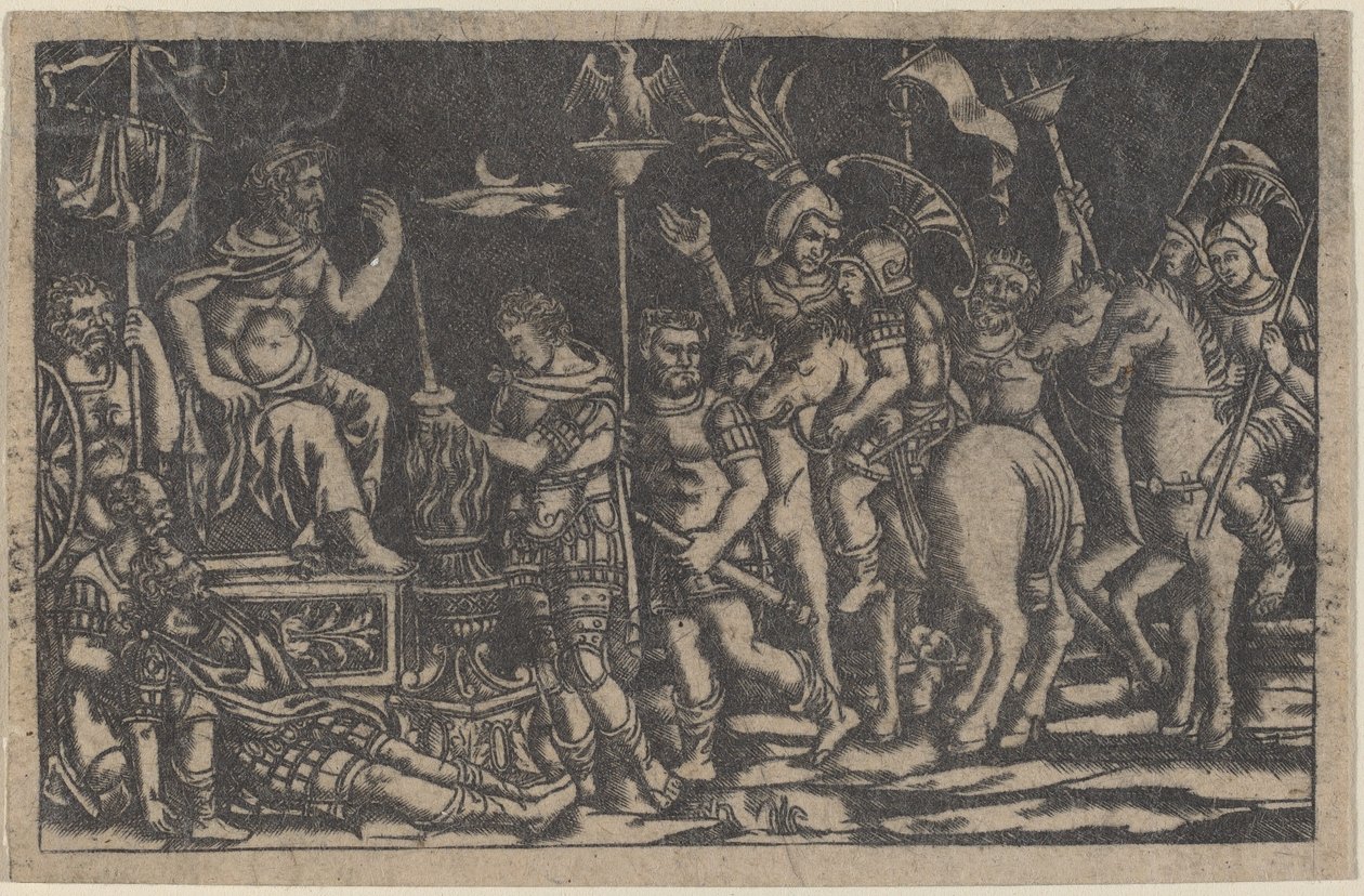 Mucius Scaevola by Italian 18th or 19th Century