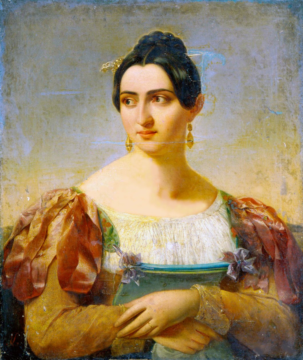Kadın portresi, 19. yüzyılın başlarında by Italian Master