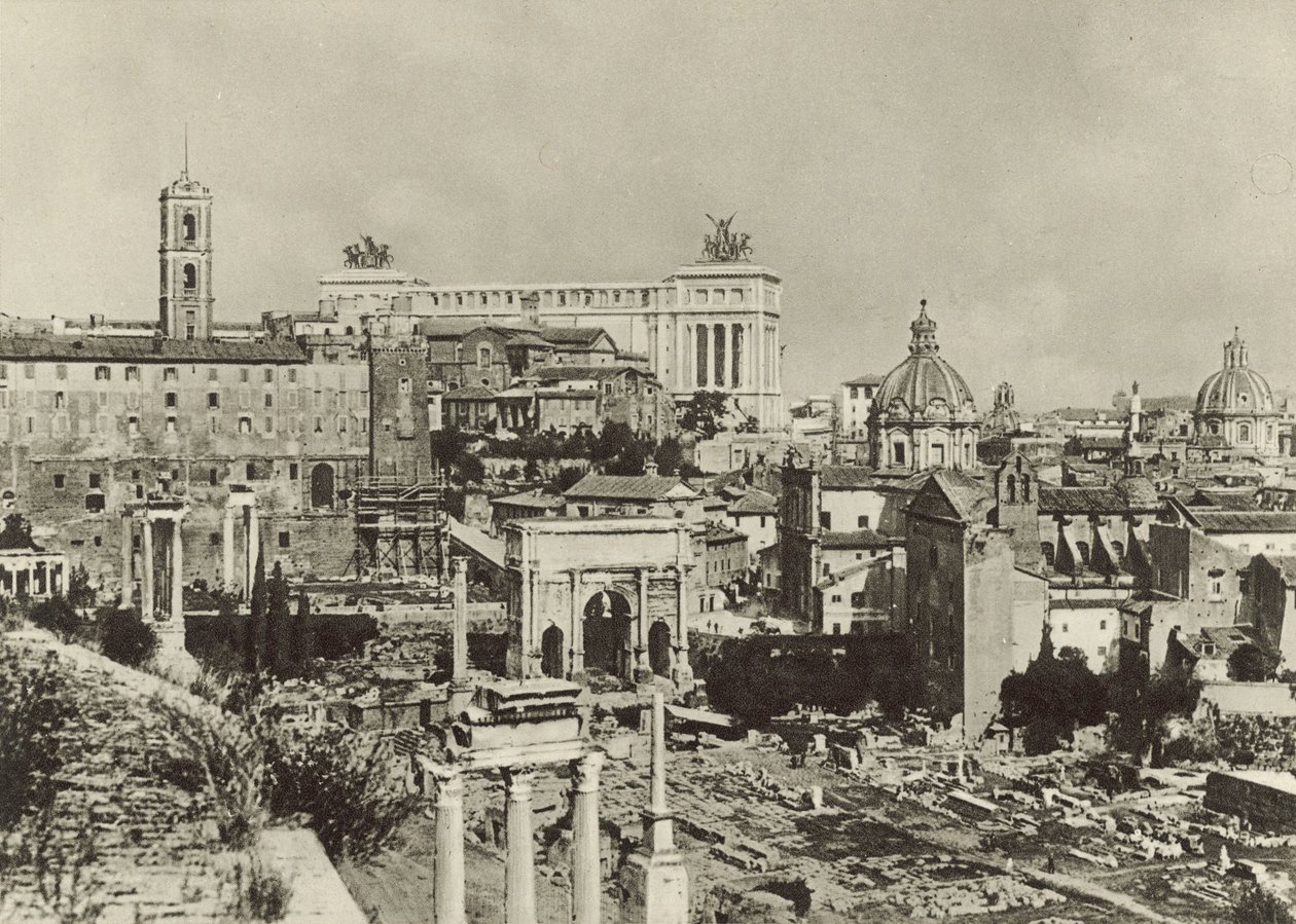 Roma Forumu, Panorama by Italian Photographer