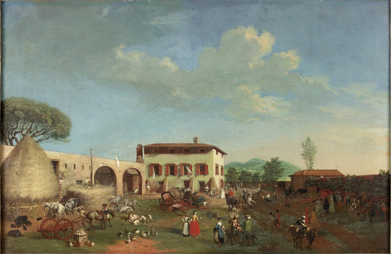Çiftlik Bahçesi by Italian School