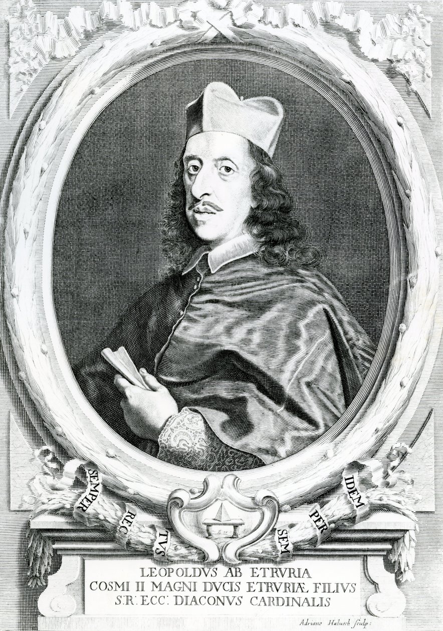 Kardinal Leopold de Medici (1617-1675) by Italian School