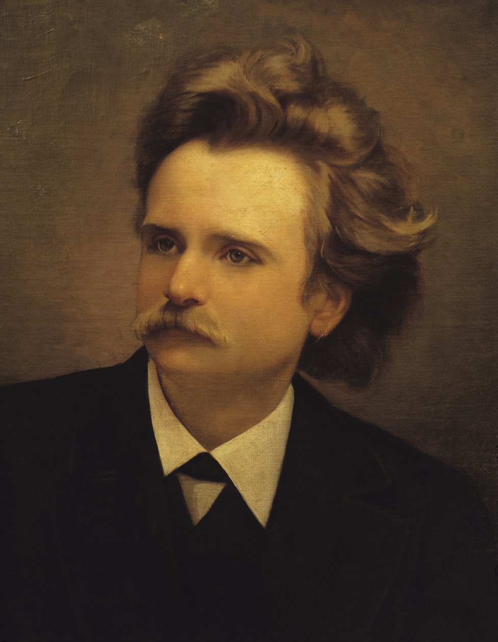 Edvard Hagerup Grieg (1843-1907) by Italian School