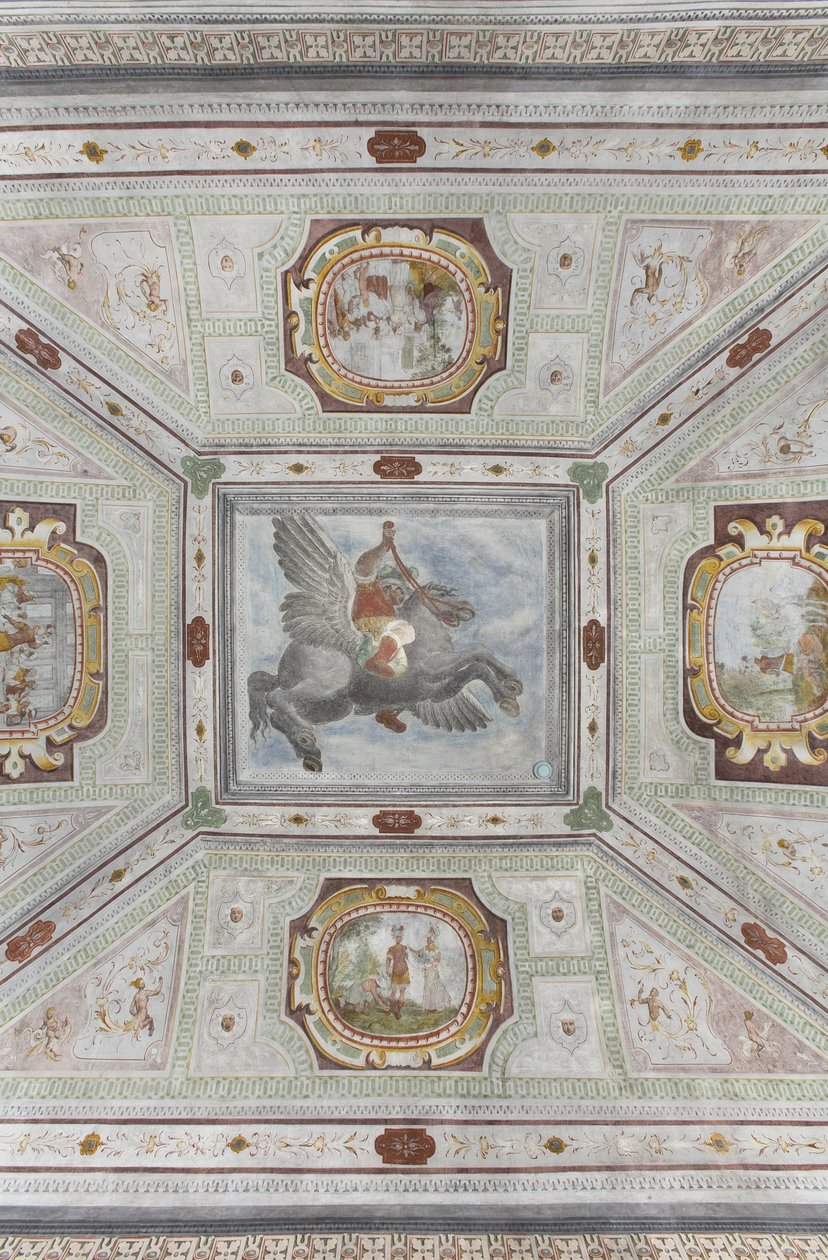 Perseus Salonu: kanatlı at by Italian School