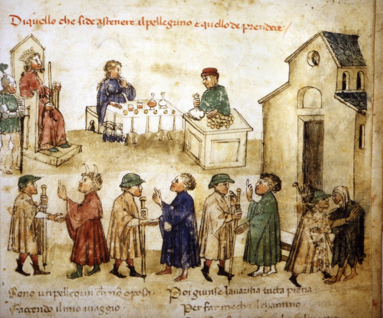 Hacılar nasıl davranmalı by Italian School