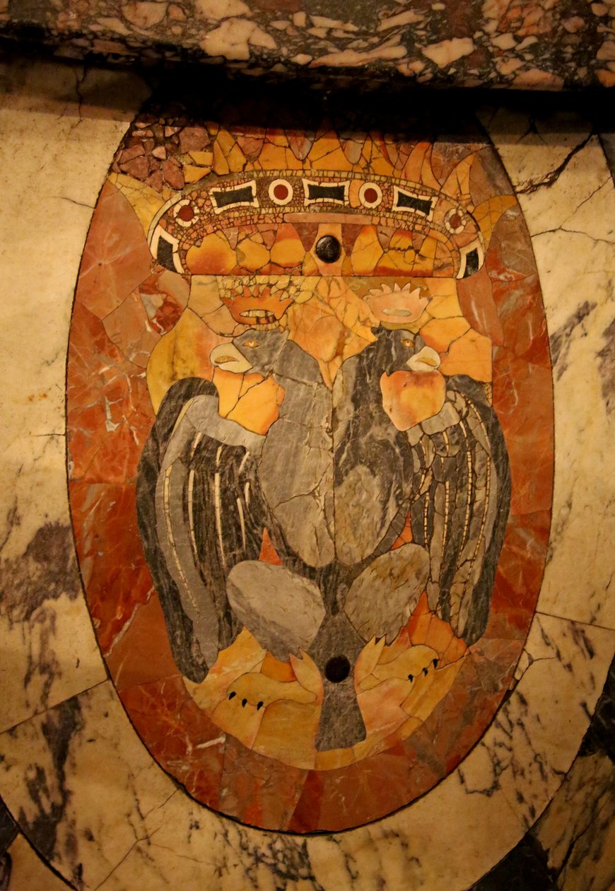 Kaplamalı tepe (mermer) by Italian School