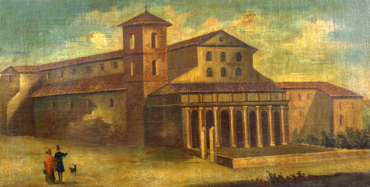 Duvarların Dışında Aziz Paul by Italian School