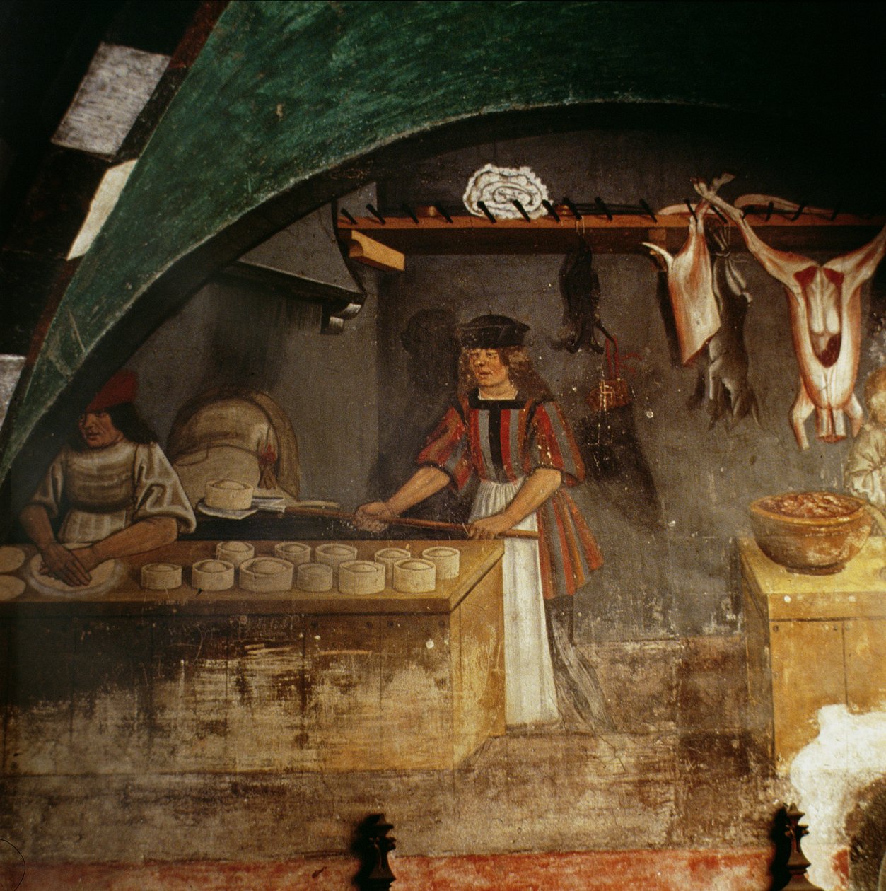 Pastacı (fresk) by Italian School