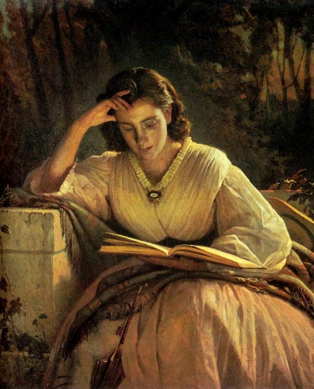 Woman.n okuma: . 1863.n by Ivan Nikolaevich Kramskoy