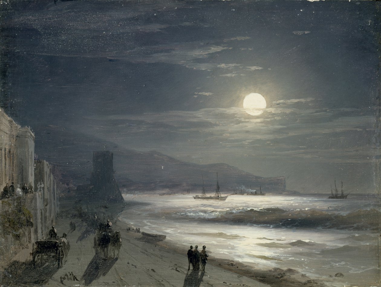 Ay Gecesi, 1885 by Ivan Konstantinovich Aivazovsky