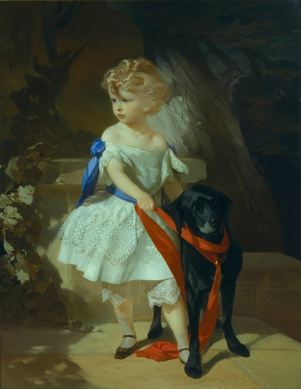 Köpekli Kız, 1860