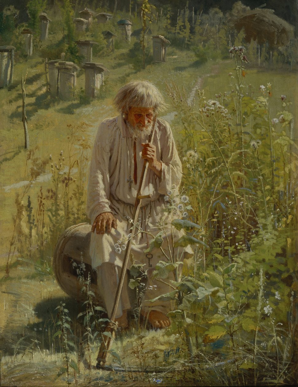 Arıcı, 1872 by Ivan Nikolaevich Kramskoy