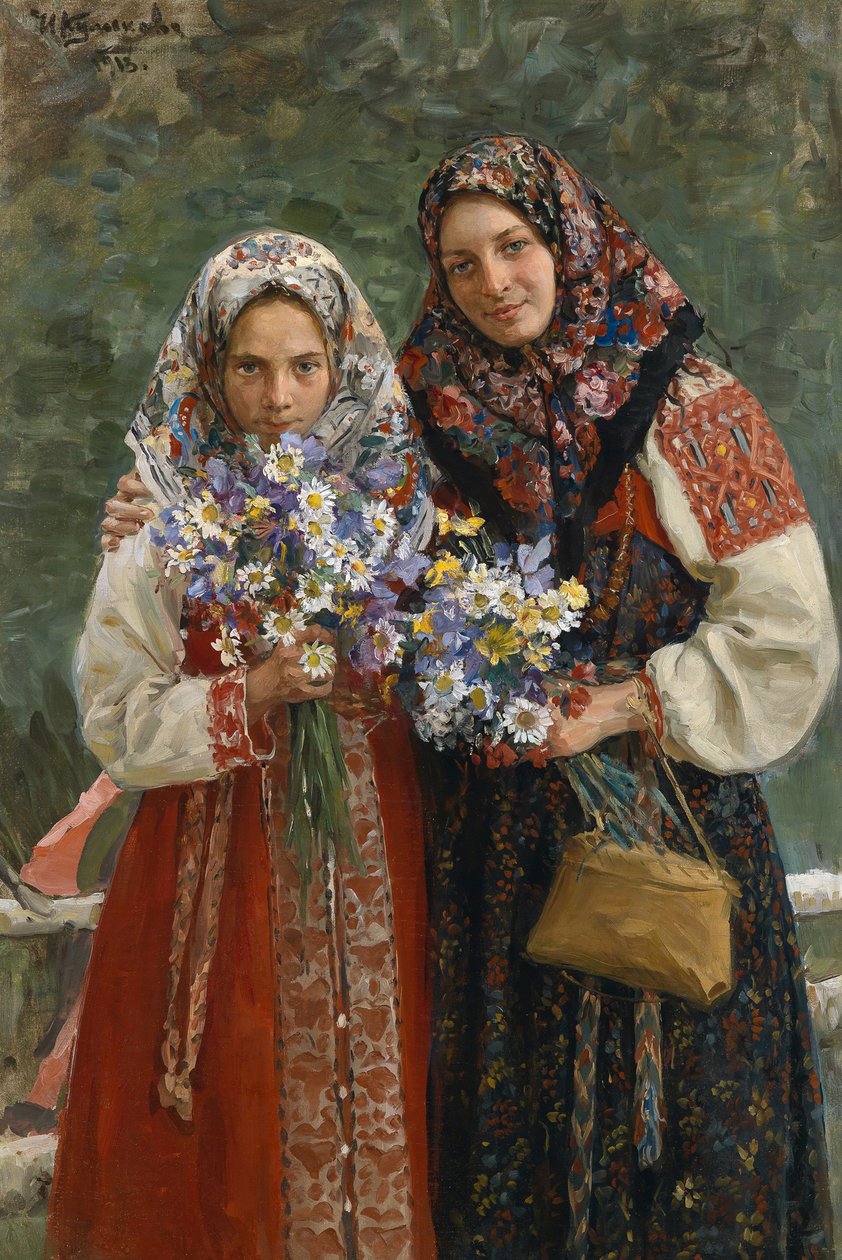 Çayır Çiçekleri, 1913 by Ivan Semyonovich Kulikov