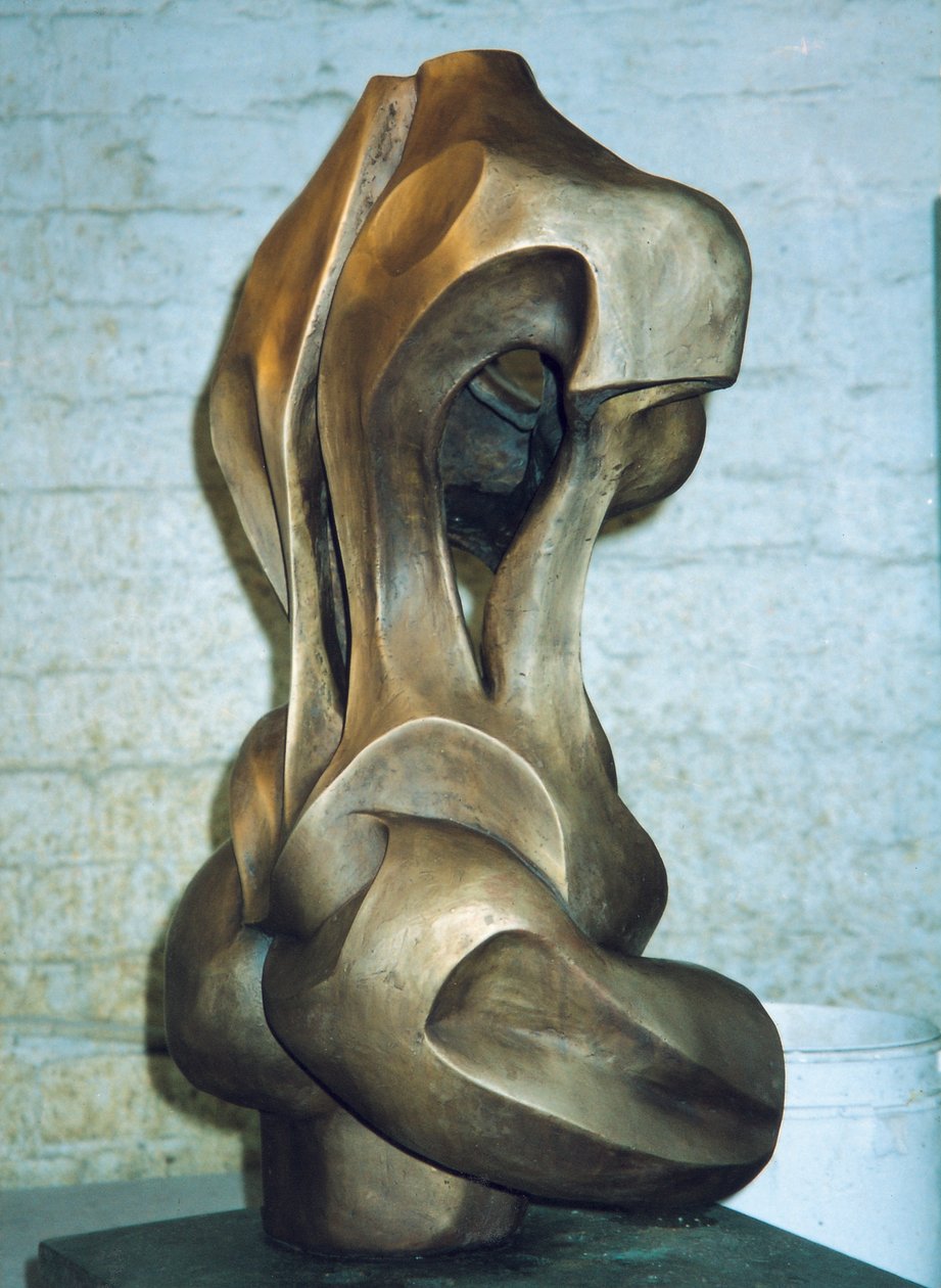 Kadın, 2001 (bronz) by Izabella Godlewska de Aranda