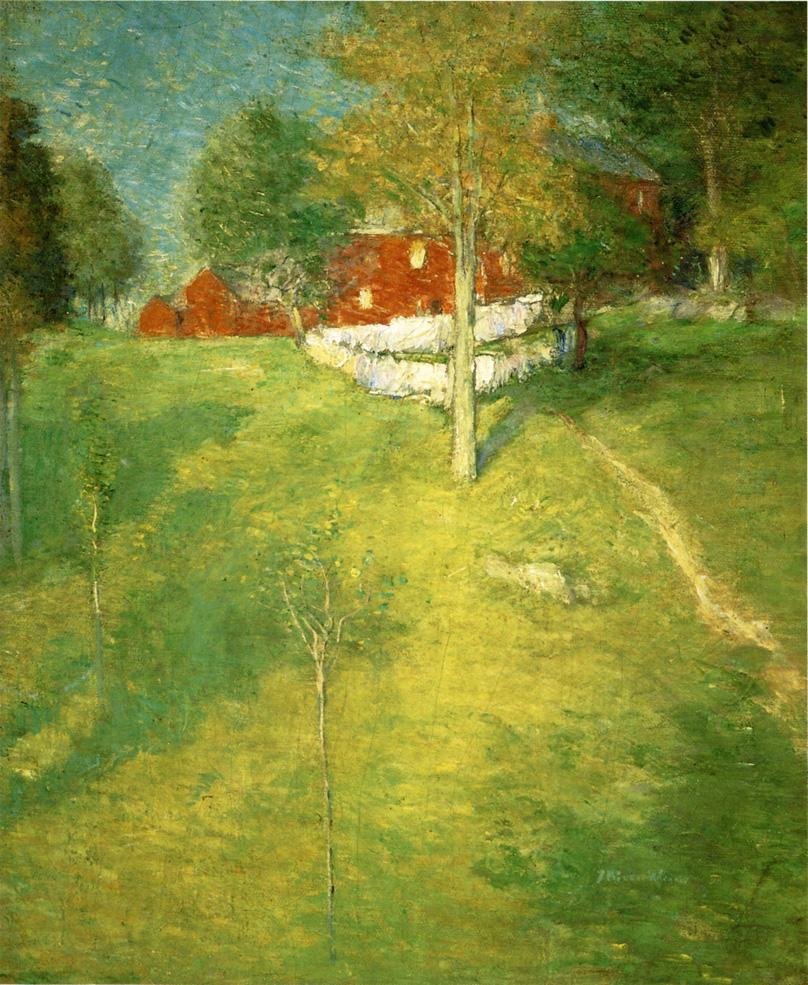 Çamaşırhane, Branchvillen by J. Alden Weir
