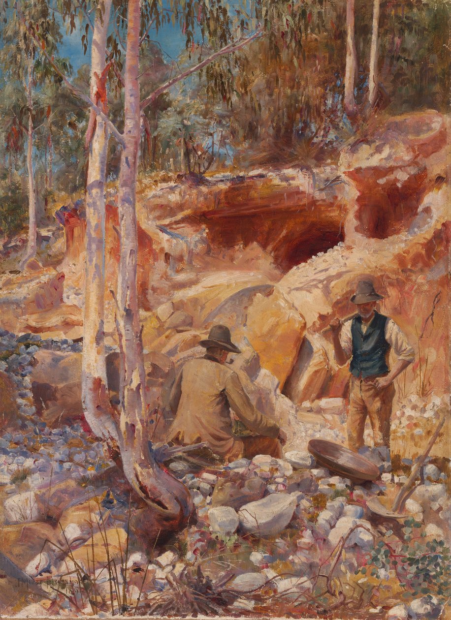 altın için fosilleşme by J. Miller Marshall