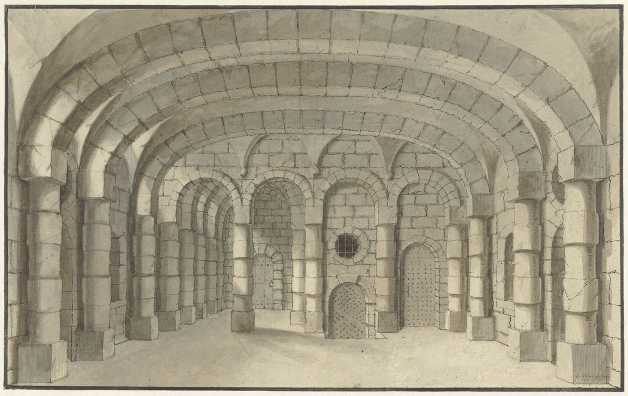 Zindan seti tasarımı by J.A. Tempelier