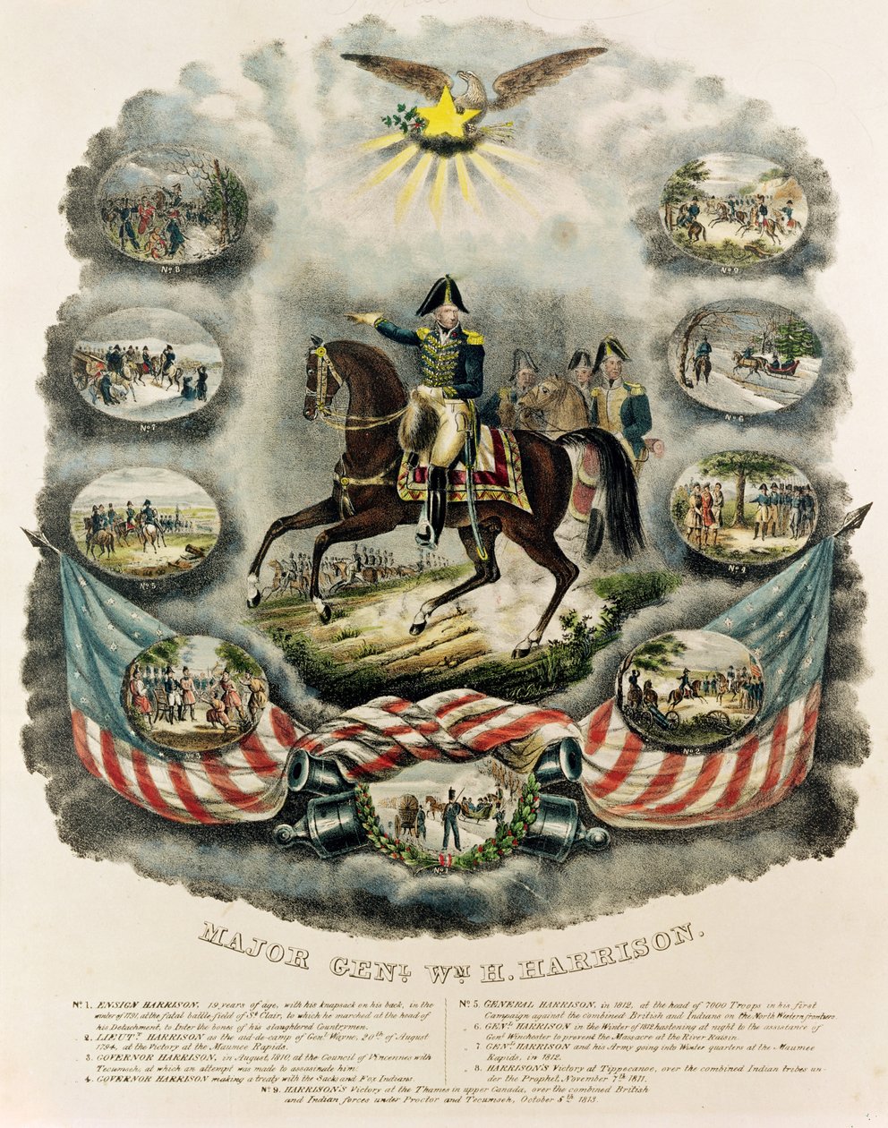 Tümgeneral William Henry Harrison, c.1813 by J.C. Richard
