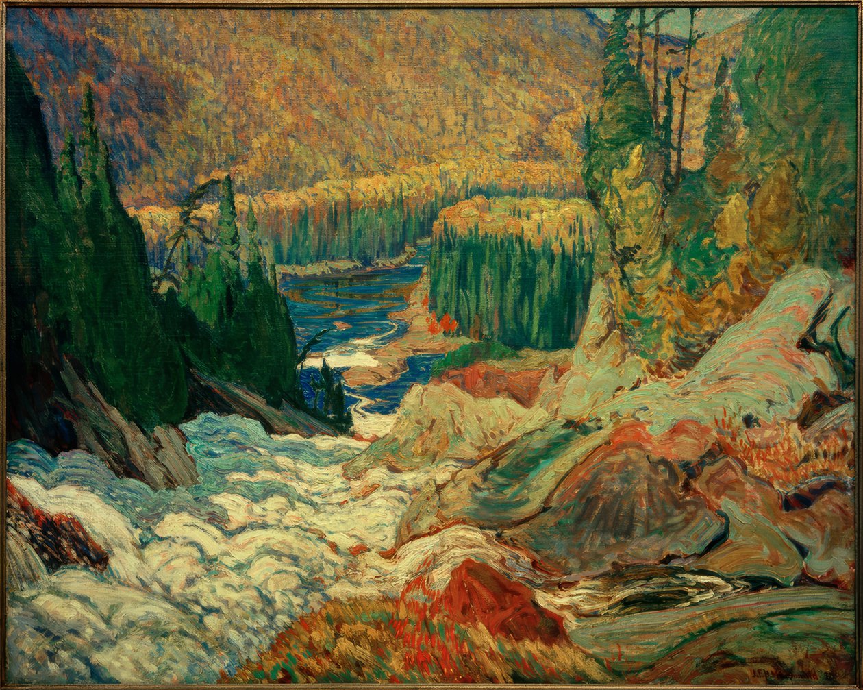 Şelaleler, Montreal Nehri by J.E.H. MacDonald