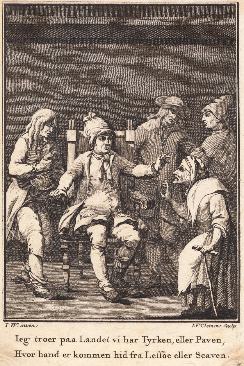 Yaşlı Gunnild kazaları tahmin ediyor by J.F. Clemens