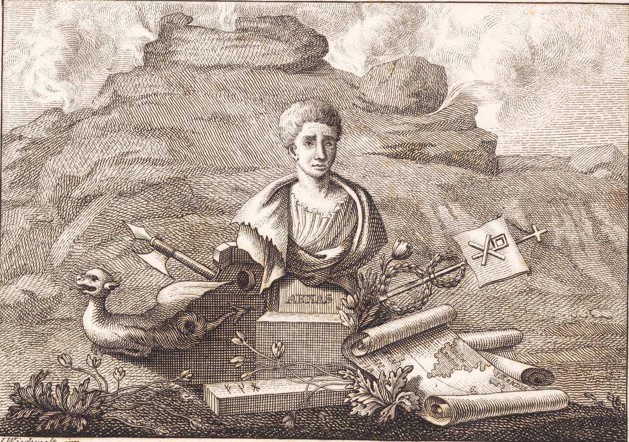 El yazması koleksiyoncusu Arni Magnusson by J.F. Clemens