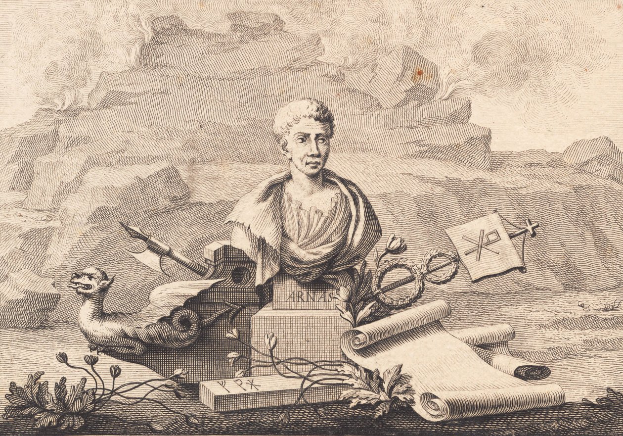 El yazması koleksiyoncusu Arni Magnusson by J.F. Clemens