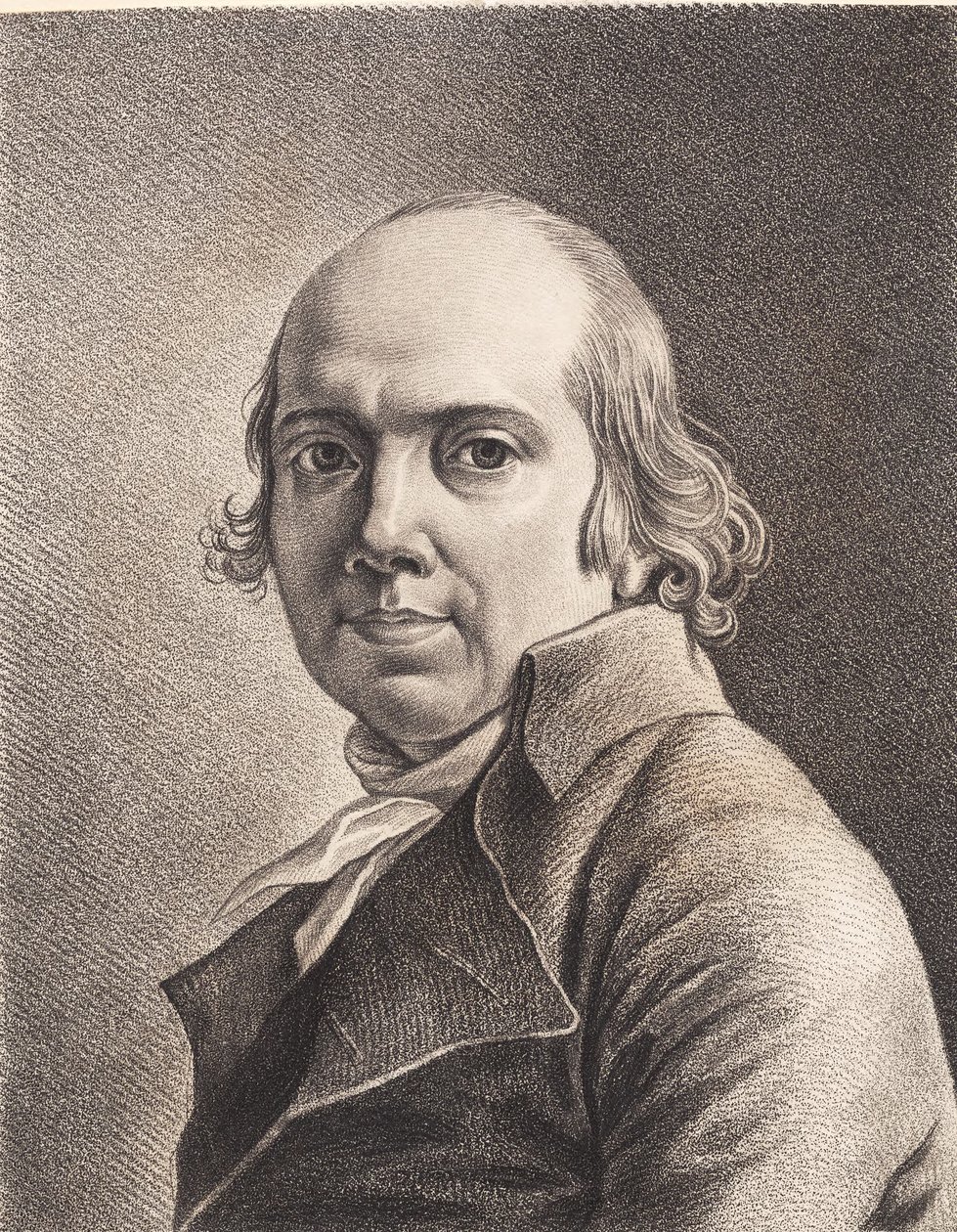 Jens Juels kendi portresini çizdi by J.F. Clemens