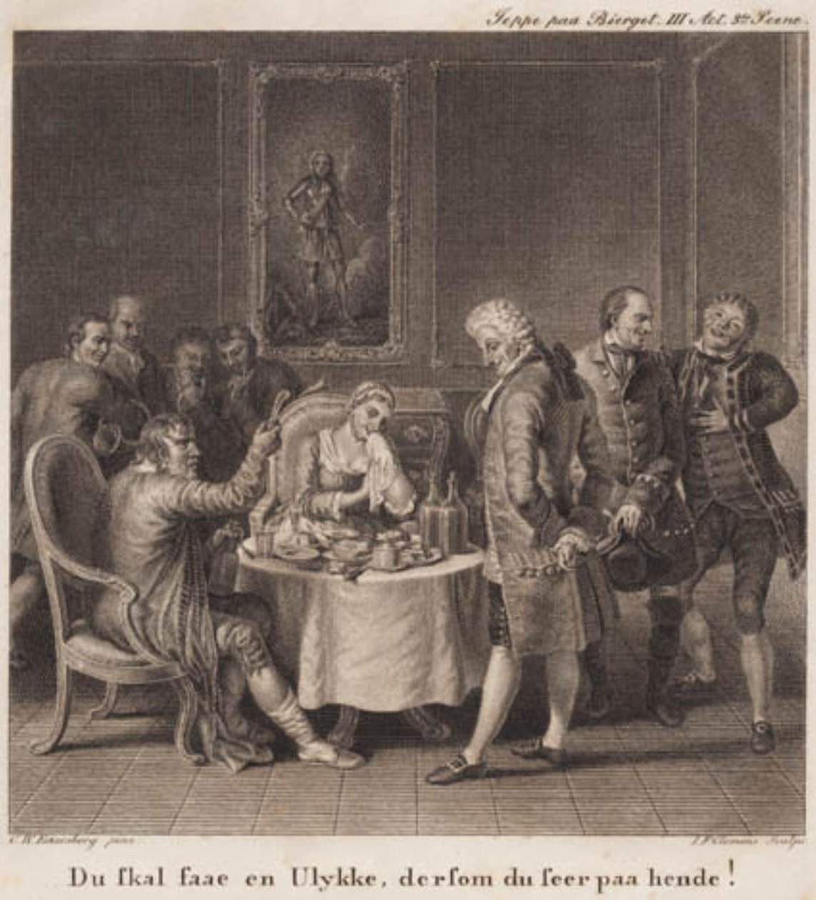 Jeppe paa Bierget by J.F. Clemens