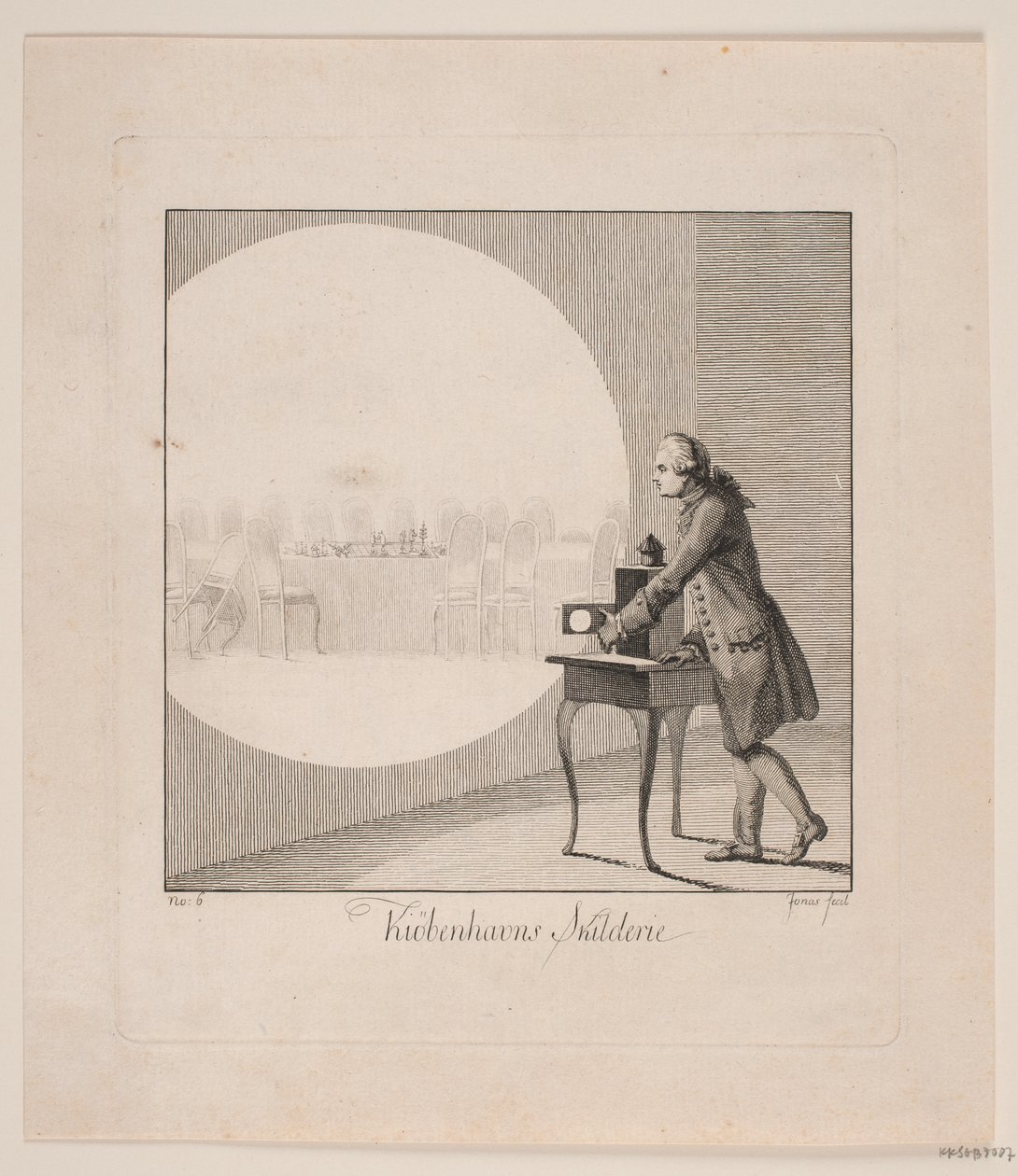 "Kiøbenhavns Skiderie", sayı 6 by J.F. Clemens