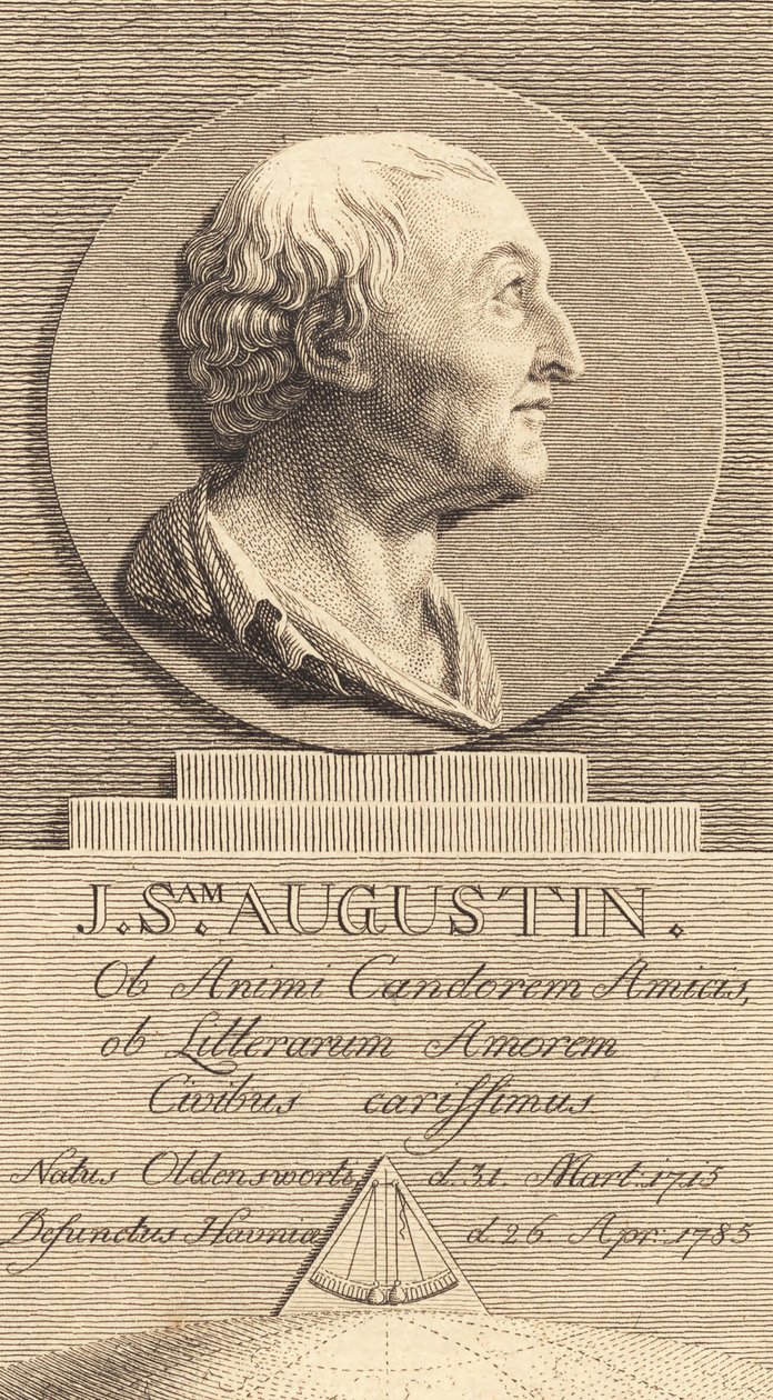 Savaş Şansölyesi Sekreteri Johan Samuel Augustin by J.F. Clemens