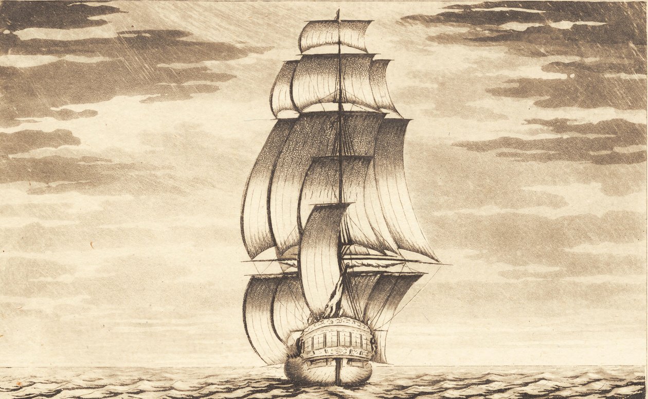 Gemi süiti. Firkateyn by J.F. Clemens