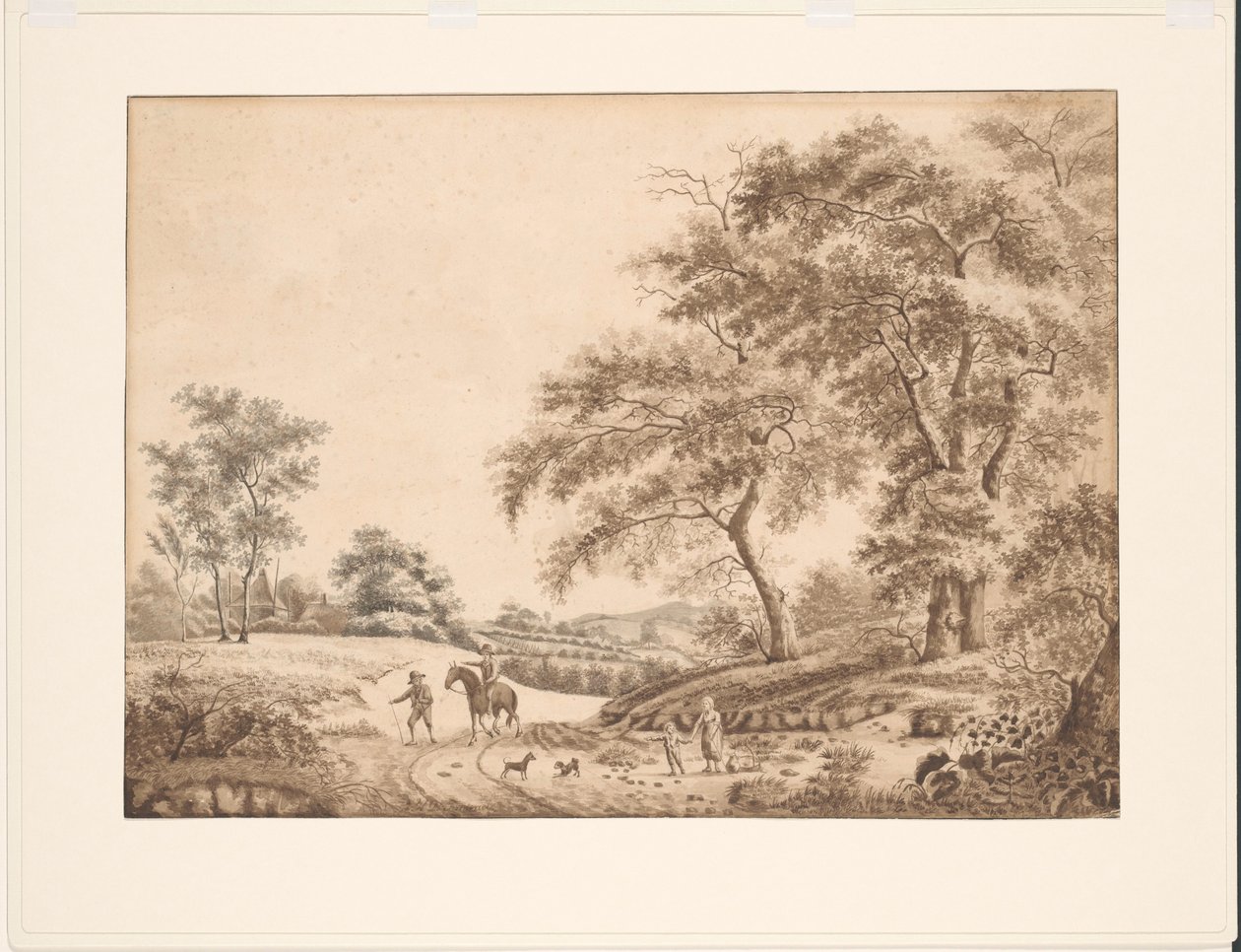 Manzara by J.H. de Friderici (signed by artist)