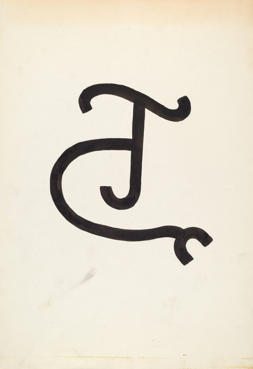 Sığır Markası, c. 1936. by J.Henry Marley