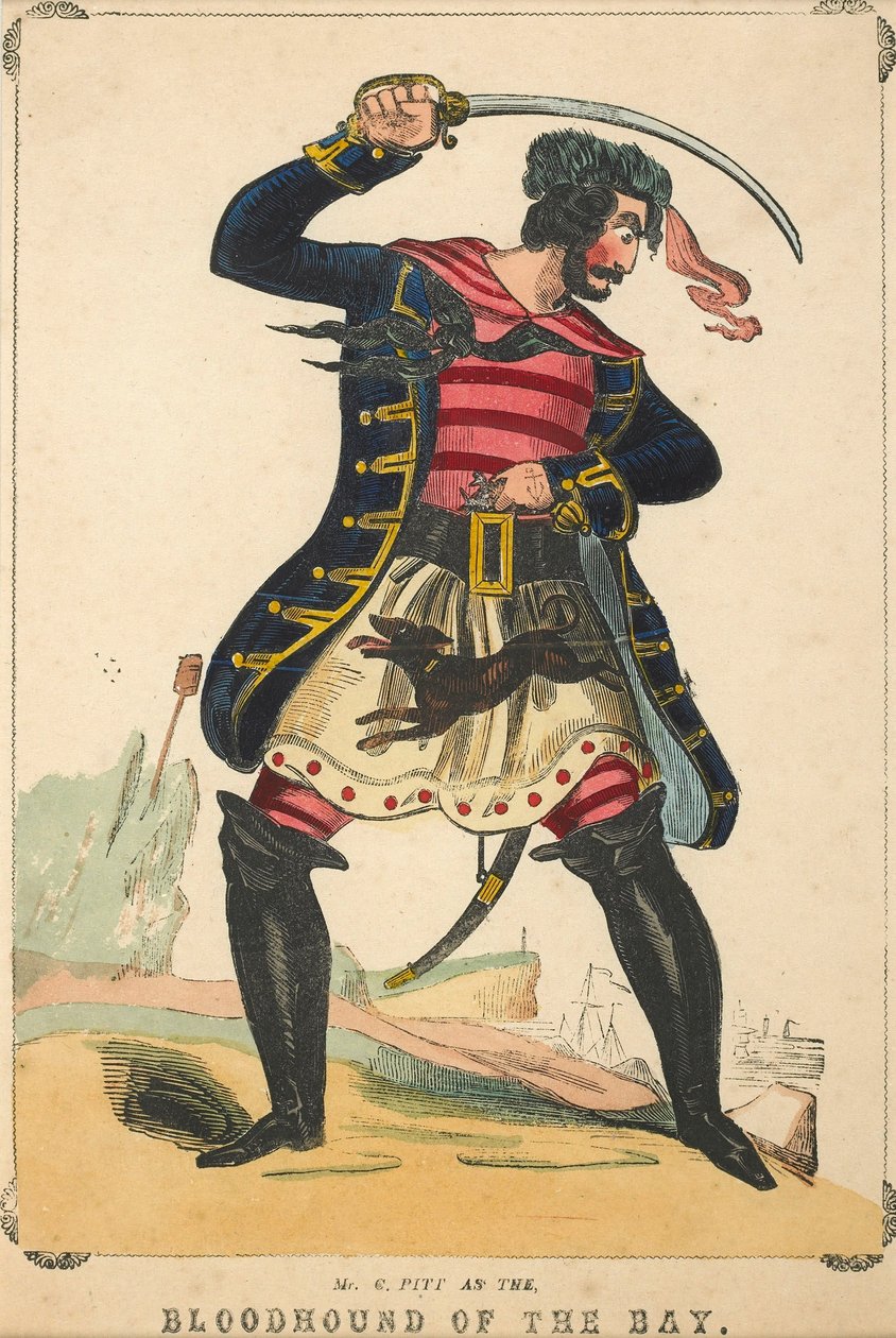 Bay C. Pitt, The Bloodhound of the Bay rolünde by J.L. Marks