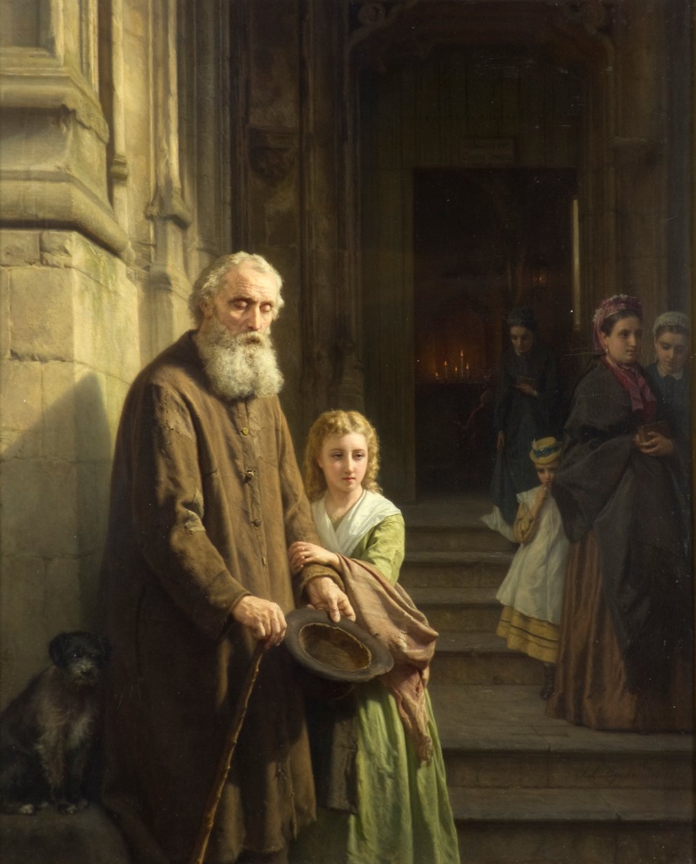 Kör Dilenci by J.L.  Dyckmans