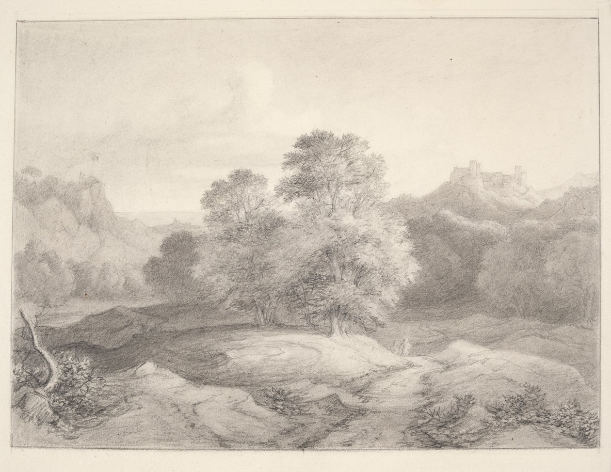 Roma çevresinden manzara by J.L. Lund