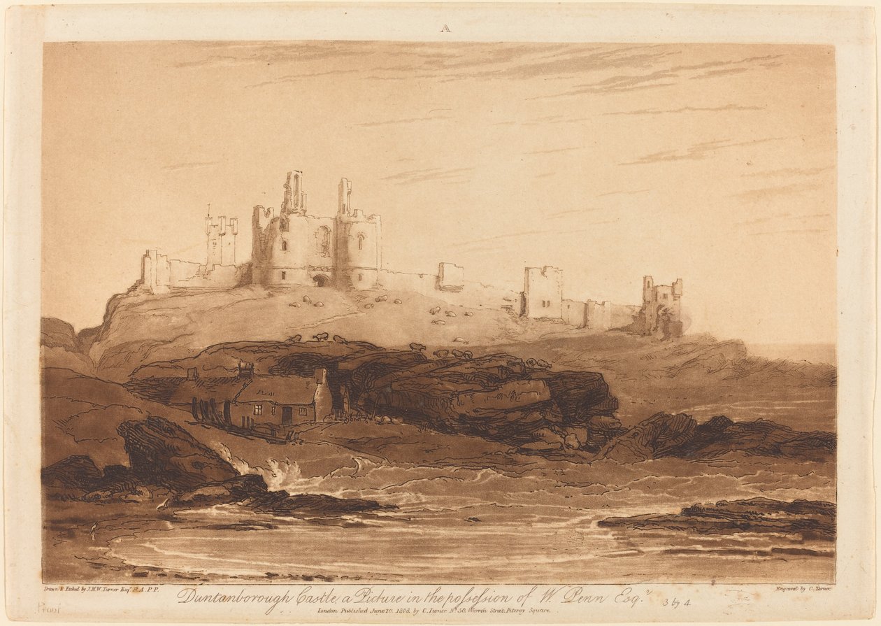 Dunstanborough Kalesi, 1808