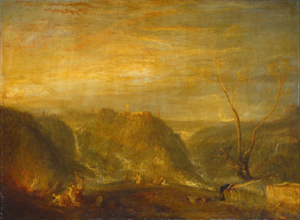 Proserpine Tecavüz, 1839. by Joseph Mallord William Turner
