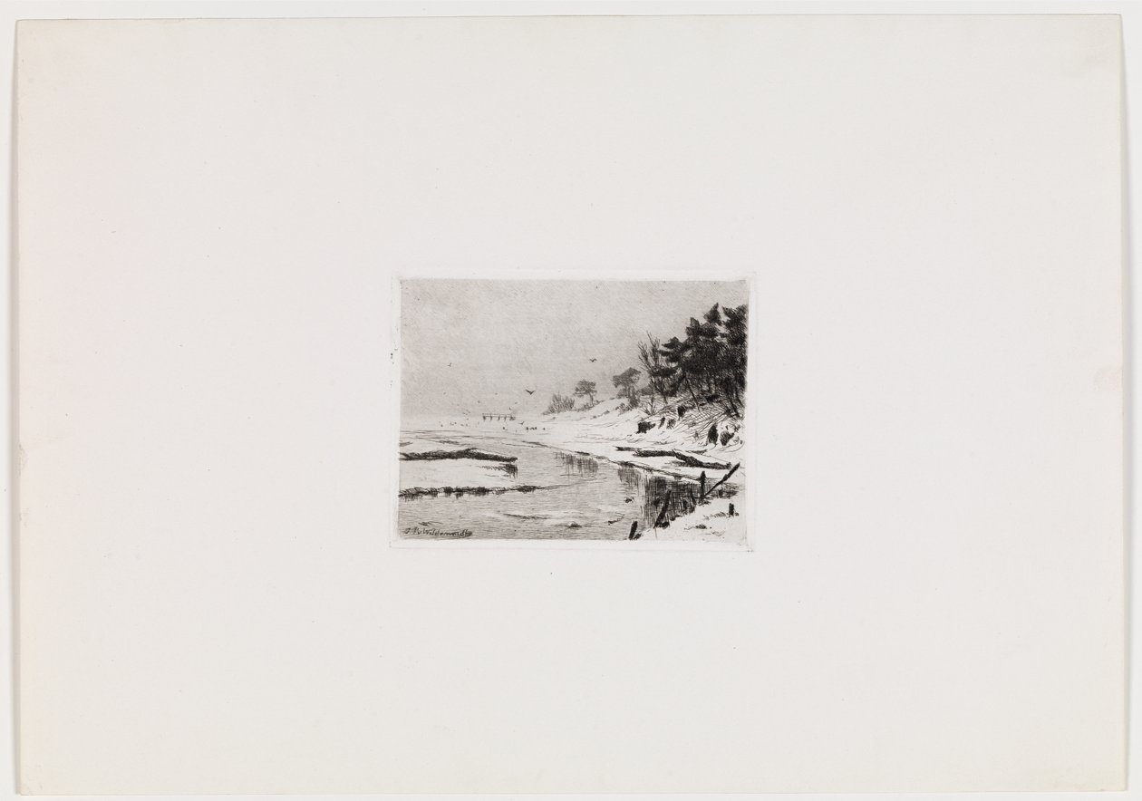 Strandparti by J.P. Wildenrath