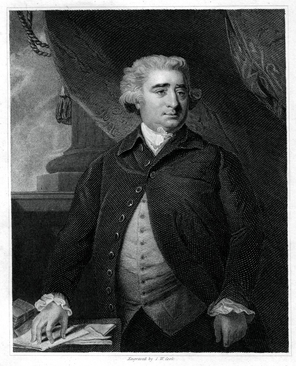 Charles James Fox, İngiliz Whig politikacı, 1833. by J.W. Cook