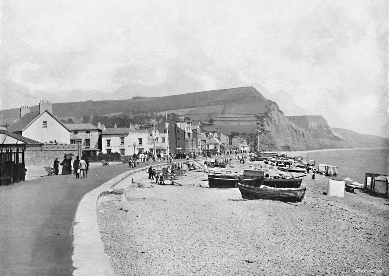 Sidmouth, c1896 by J. A. Bellinger