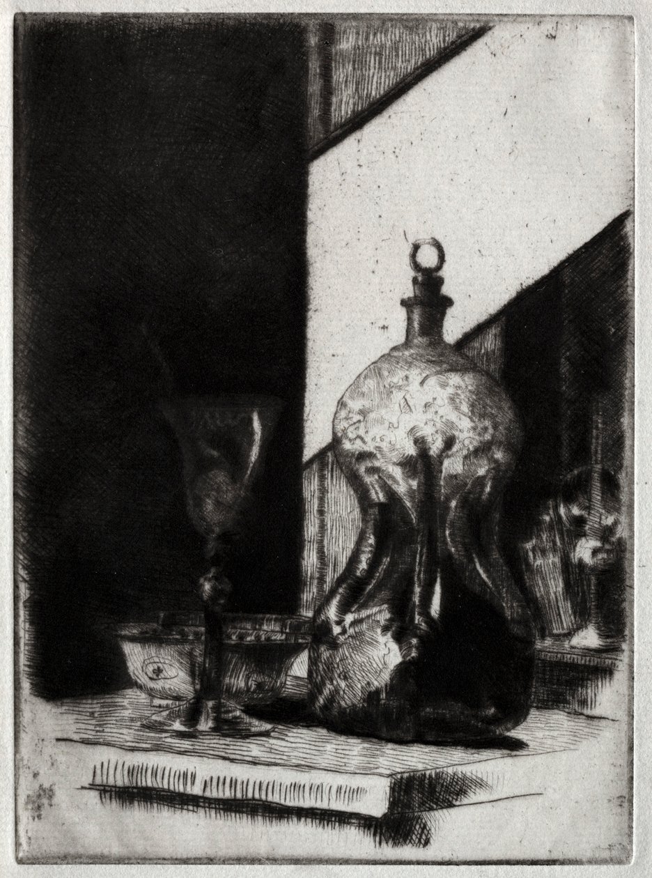 Hollandalı Schnapps, 1885-1893. by J. Alden Weir