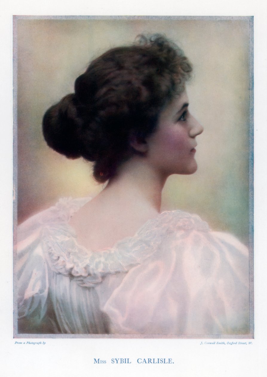 Sybil Carlisle, oyuncu, 1901. by J Caswall Smith