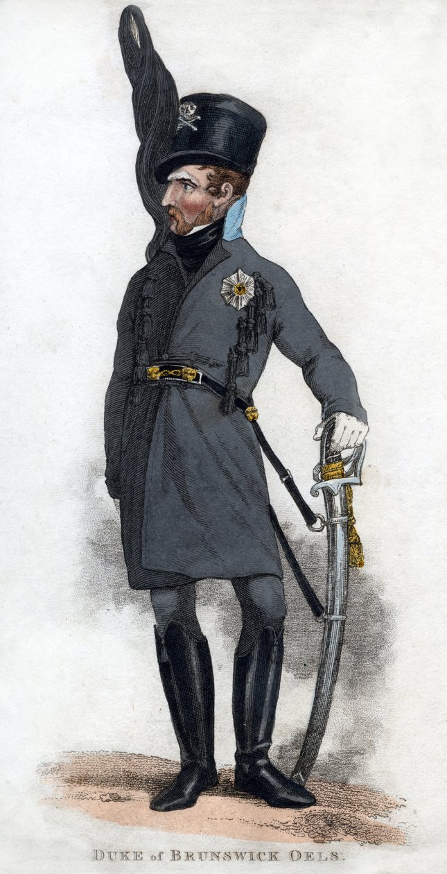 Brunswick Oels Dükü, 1810. by J. Chapman