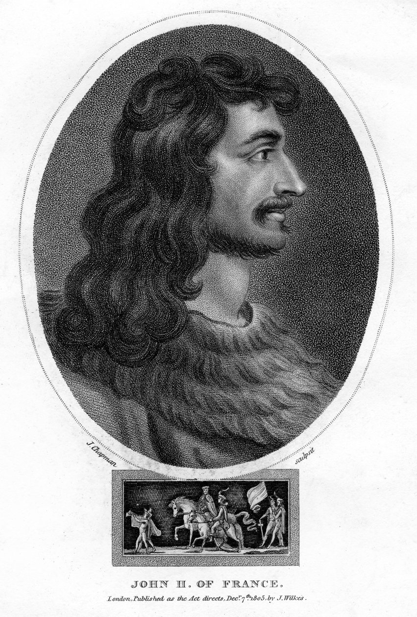 John II, Fransa Kralı, 1805. by J. Chapman